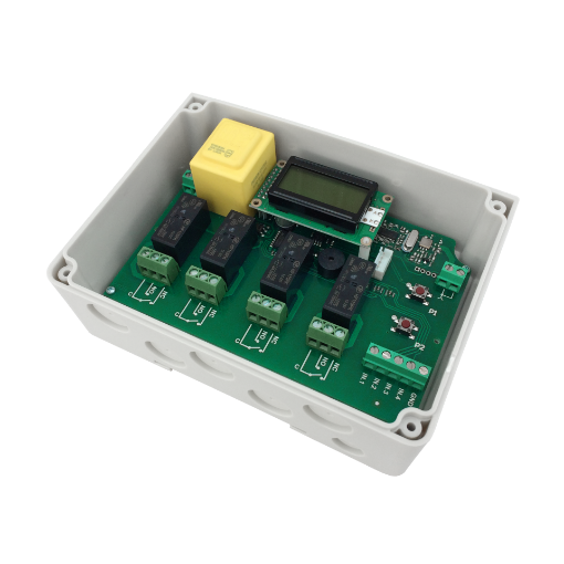 Billede af SEL-XPL4P Modtager, 12/24V, 4 relæer