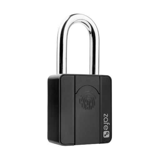 Billede af NYHED - Zafe Padlock FP, hængelås m/fingeraftryk & app