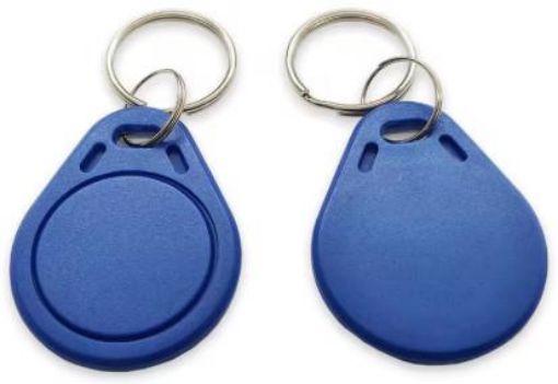 Billede af Mifare Classic Nøglebrik Blå