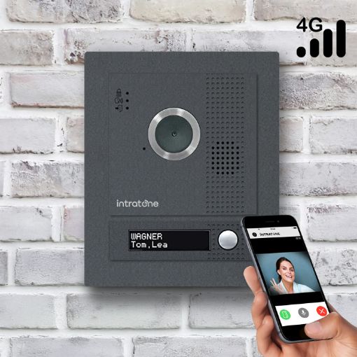 Billede af 4G videodørtelefon fra Intratone - Create - 1 tryk